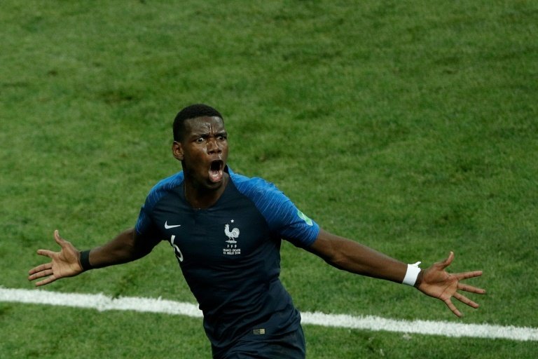 Pogba started six of France's seven World Cup matches. AFP