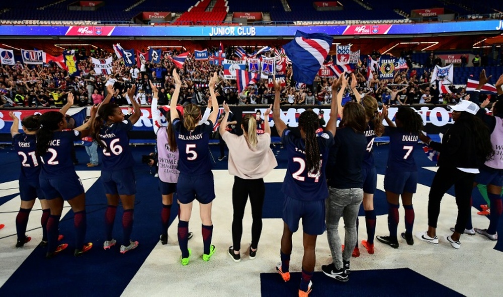 La Ligue des Champions féminine sera diffusée sur Dazn et Youtube la saison prochaine. AFP