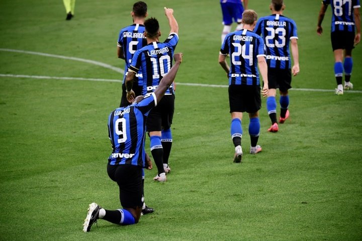 El Inter mantiene la vista puesta sobre Musso