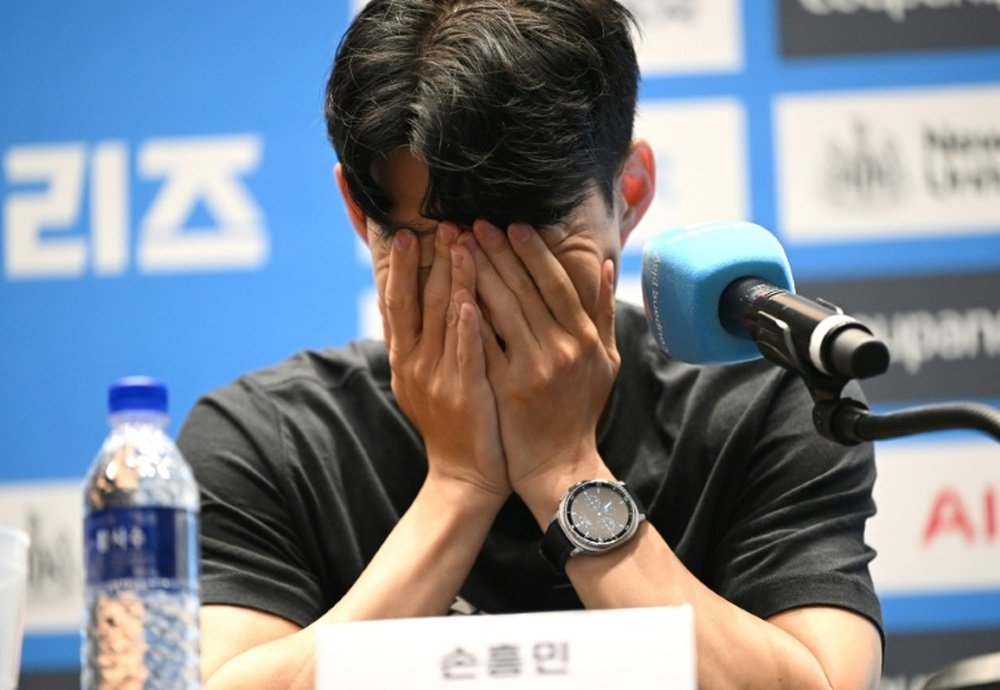 Heung-Min Son confirms Tottenham Hotspur exit. AFP