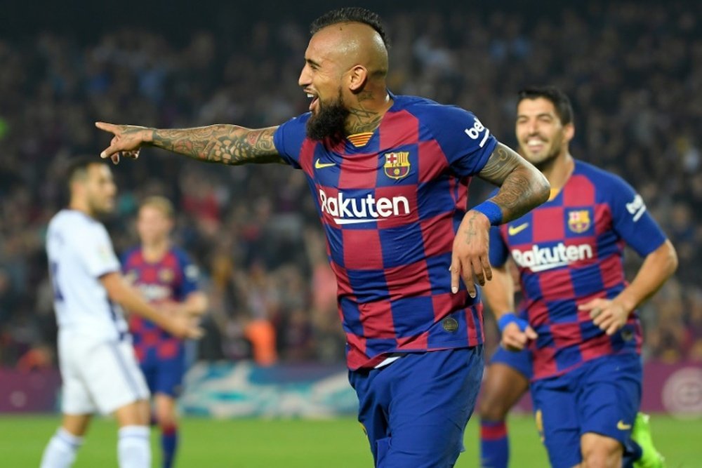 United weigh up Vidal's price. AFP