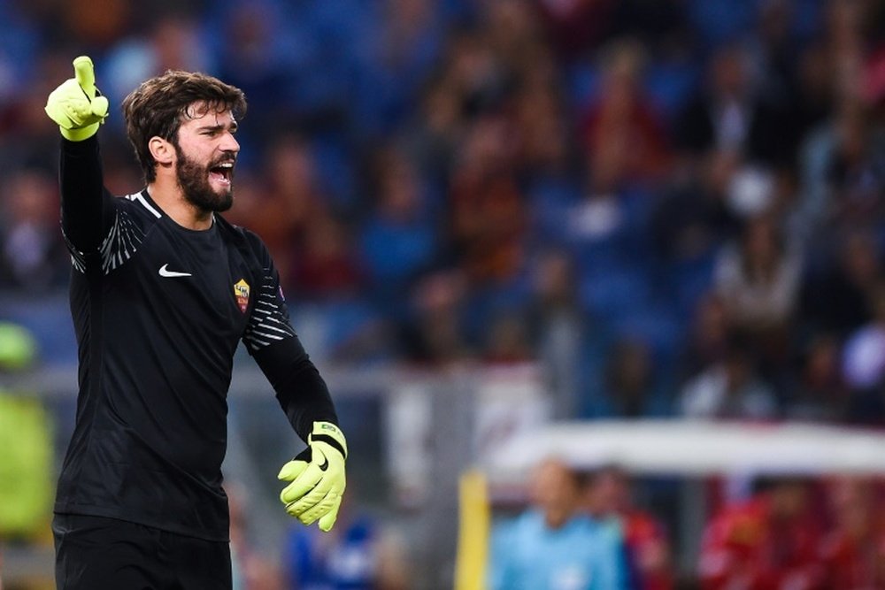 Alisson has impressed in Serie A. AFP