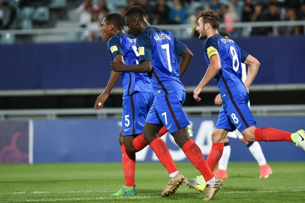 Les U20 français sont éliminés du Mondial. AFP