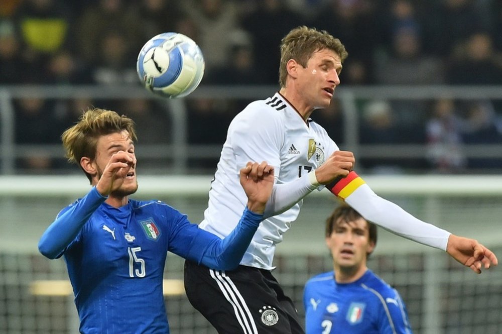 Müller no quiere enfrentarse a España ni Inglaterra. AFP