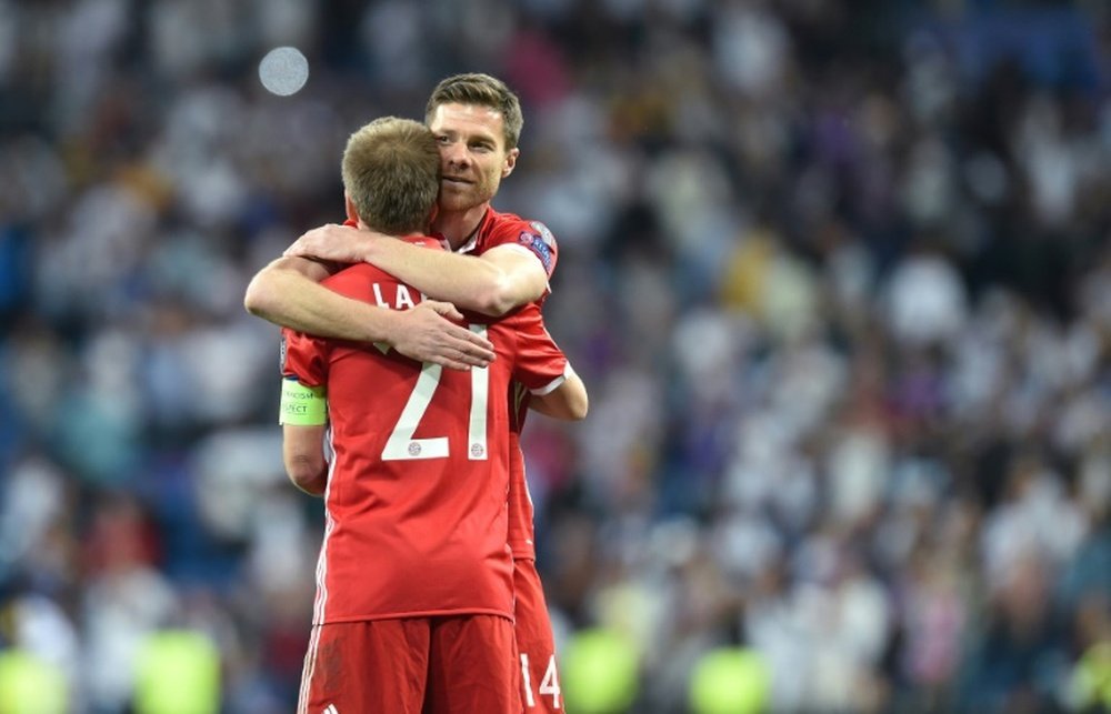 Les vétérans Philipp Lahm et Xabi Alonso éliminés avec le Bayern Munich par le Real Madrid. AFP