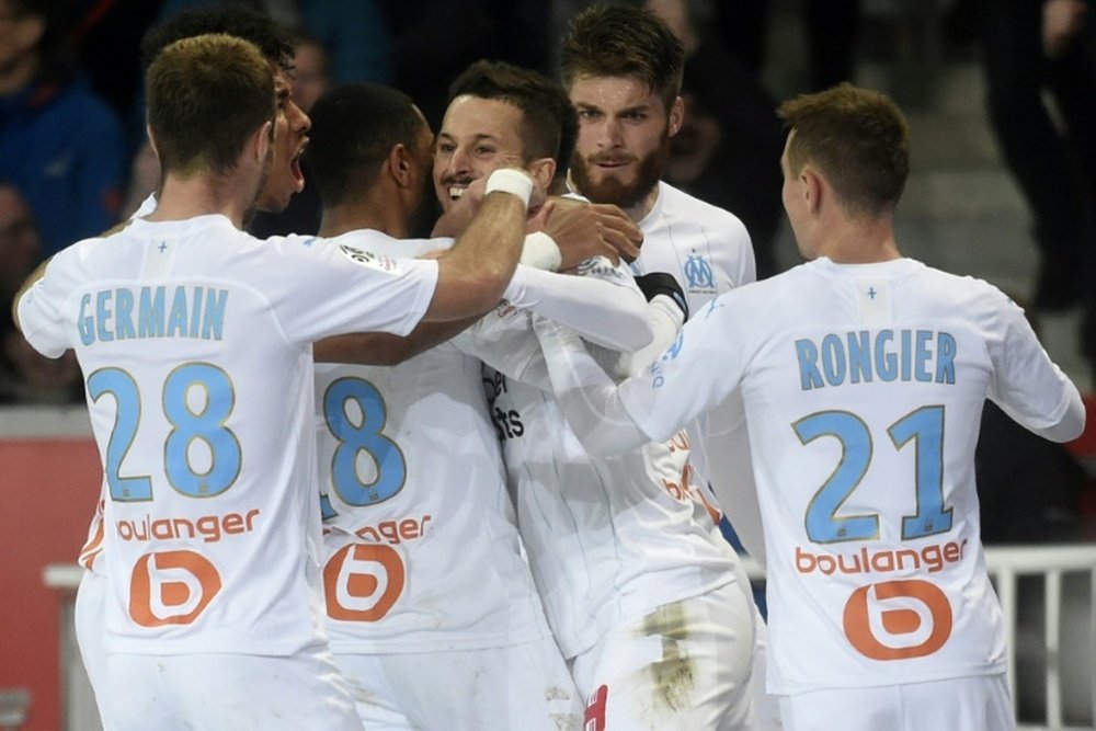 Les compos probables du match de Ligue 1 entre Nîmes et Marseille. AFP
