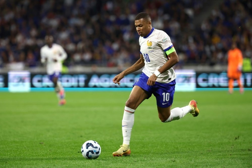 Mbappé, contrarié par la remise en question de son rôle de capitaine. AFP