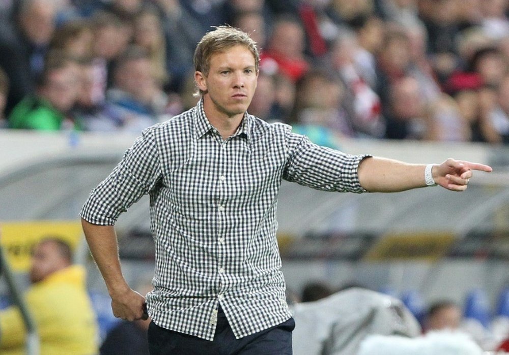 There are rumours that Nagelsmann will be the next Bayern Munich manager. AFP