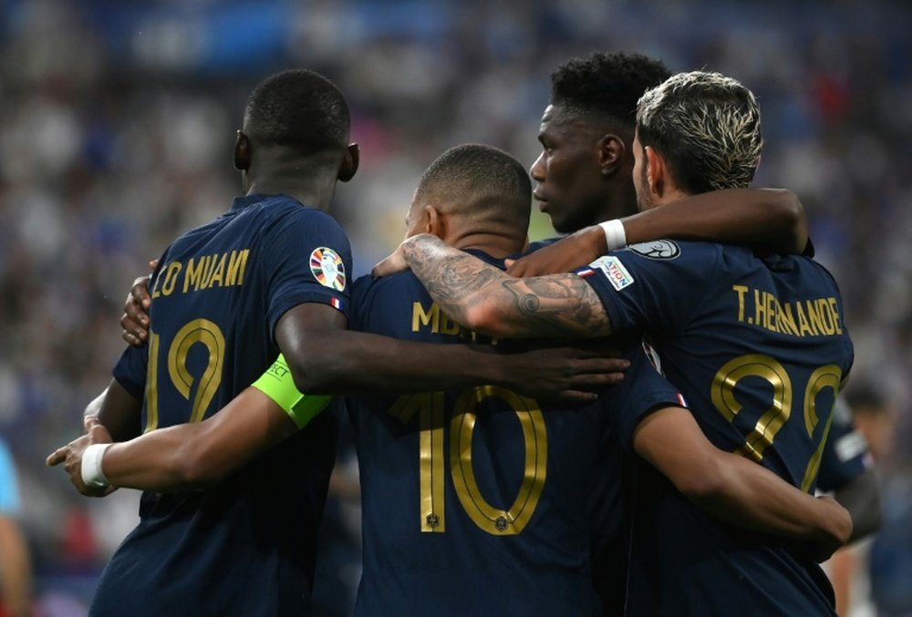 La France est 2e du classement Fifa à 0,19 point du premier .afp