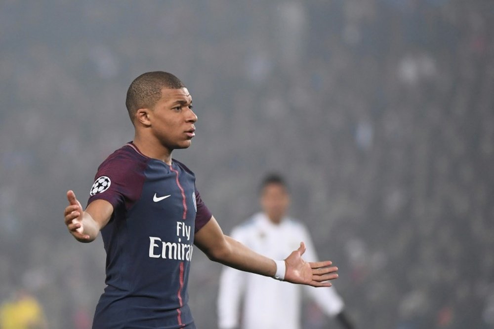 Mbappe admitted Madrid were better than PSG. AFP