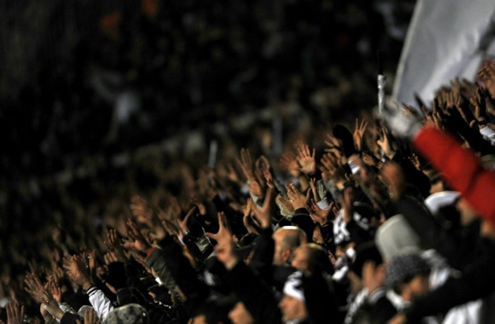 Fenerbahce fans were treated to a thrilling game in the first derby at the Ulker stadium. AFP