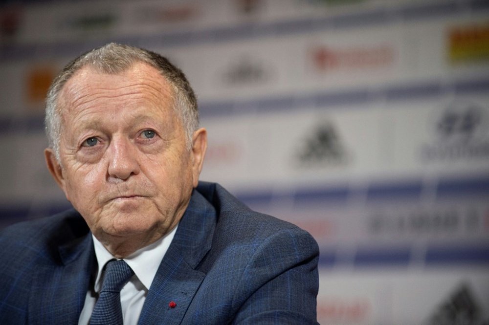 Jean-Michel Aulas não se conforma. AFP