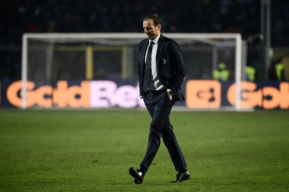 Allegri non sarà più l'allenatore della Juventus. AFP