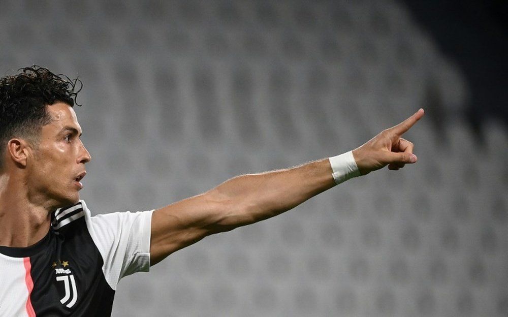 Pirlo confirmó la ausencia de Cristiano ante el Hellas Verona. AFP
