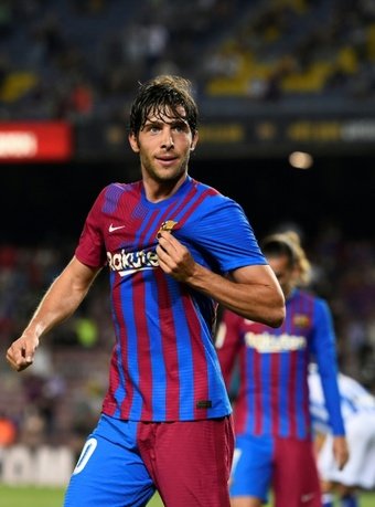Sergi Roberto va renouveler son contrat avec le Barça ce mercredi. AFP