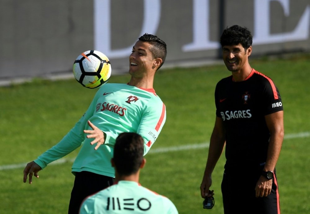 Ronaldo is making history. AFP