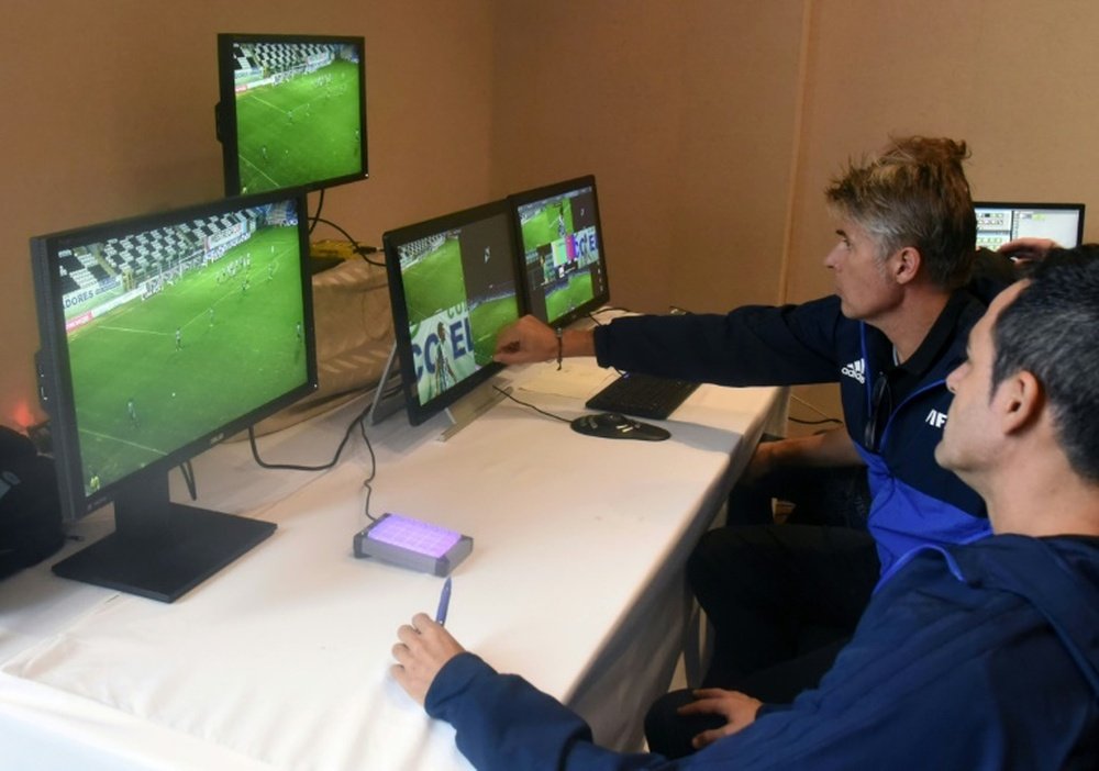 Greeks to introduce VAR system next season. AFP