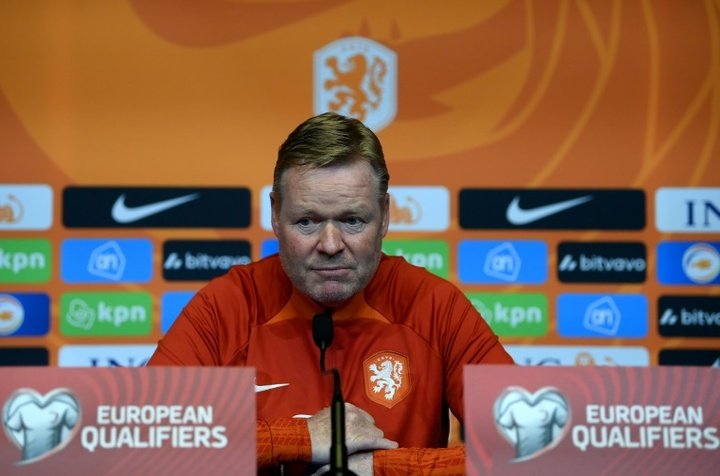 Koeman, highly critical after the defeat: 