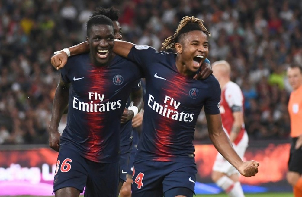 N'Soki devrait prolonger avec le PSG. AFP