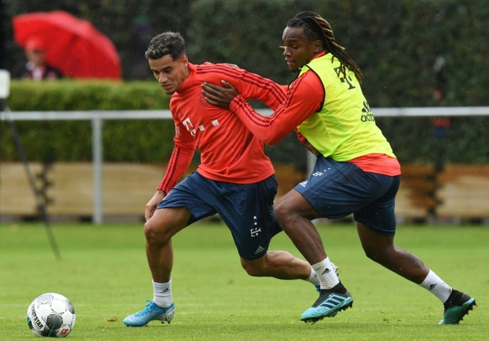 Coutinho and Thiago get a warning from Bayern's new boss. AFP