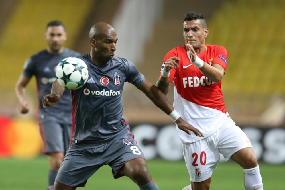 Monaco est au bord de l'élimination en Ligue des champions. AFP