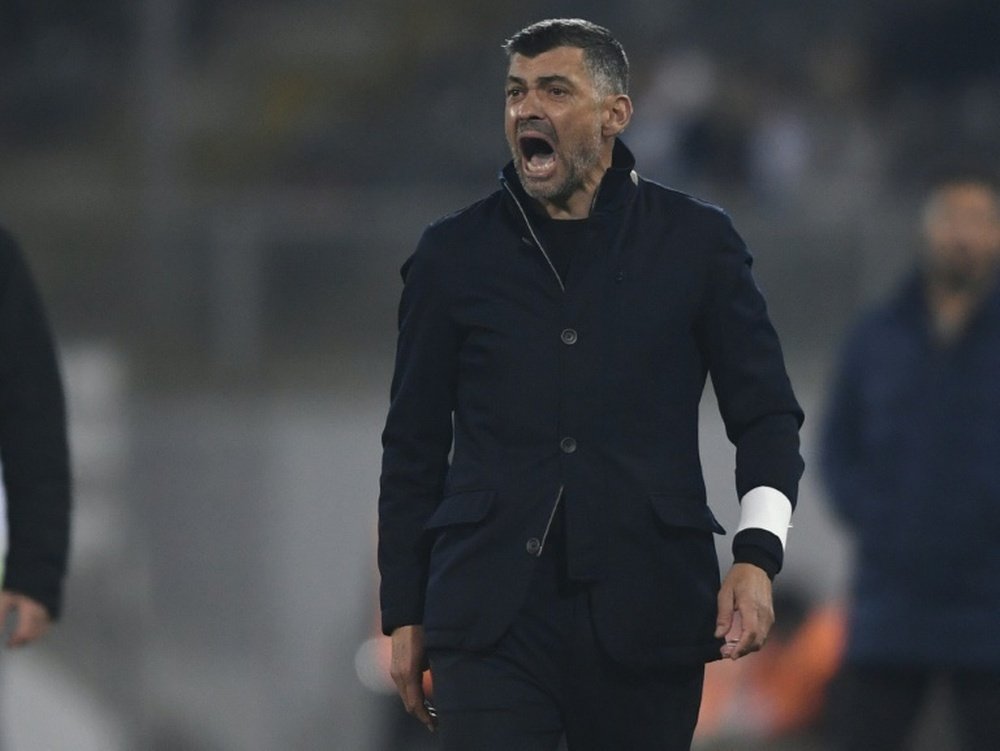 Sergio Conceicao has decided not to renew his contract with Porto. AFP