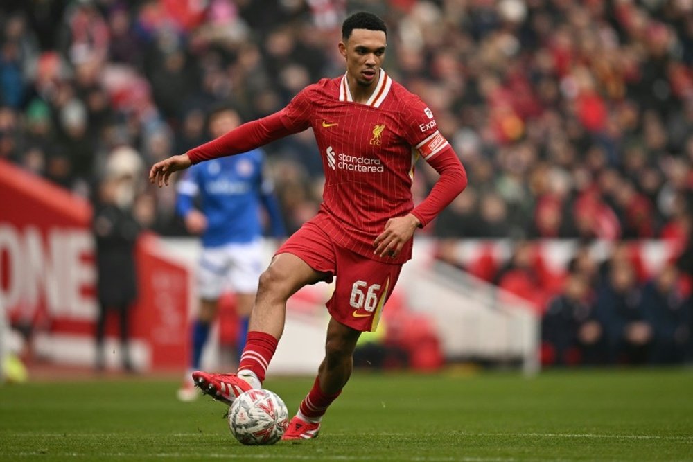 Le latéral anglais de Liverpool Trent Alexander-Arnold. AFP