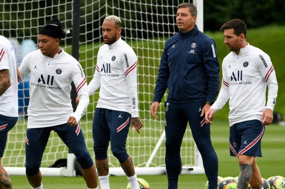 Mbappé, Neymar et Messi dans le groupe pour Reims. AFP