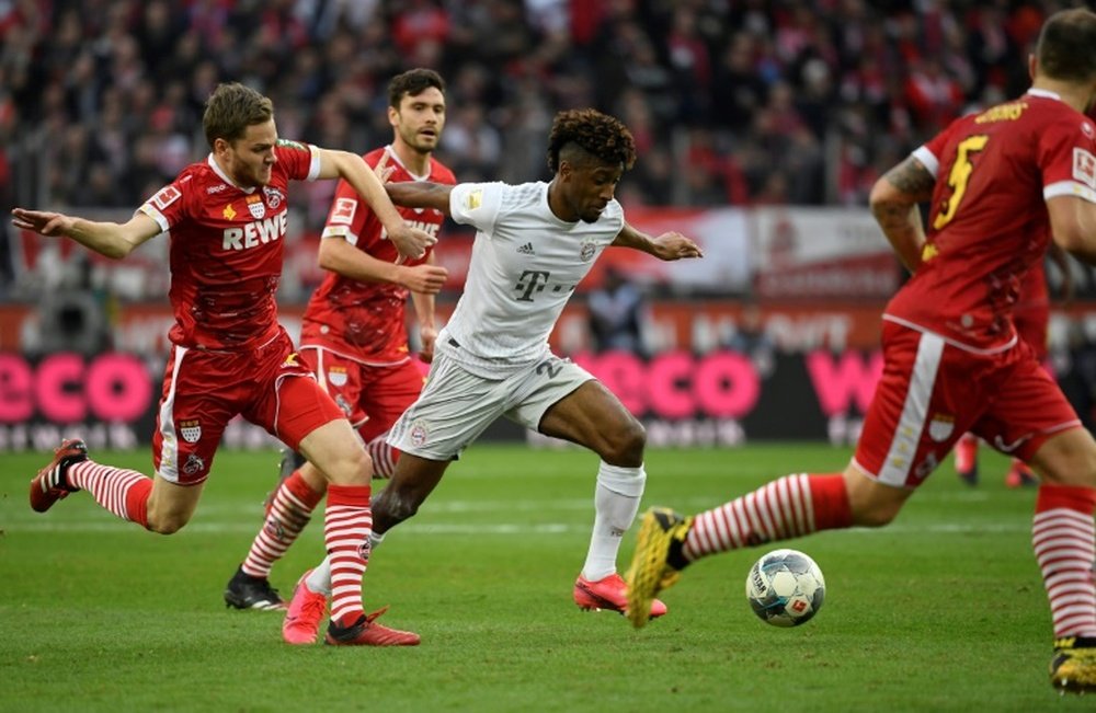 Coman is an alternative to Neymar and Lautaro. AFP