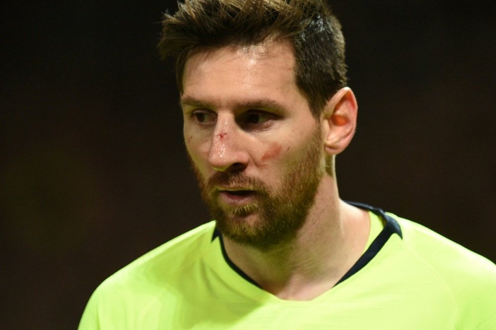 El peculiar dato de Messi con el United: sólo le marca en finales. AFP