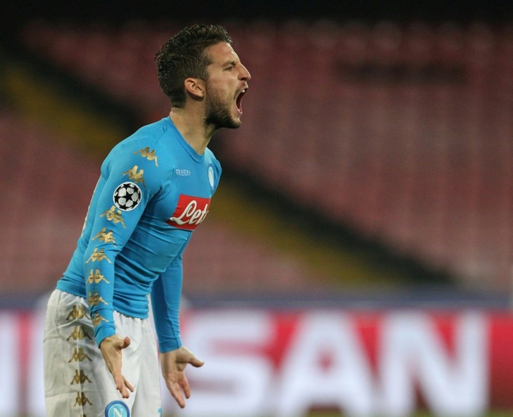Nápoles bateu a Udinese por três bolas a zero. AFP