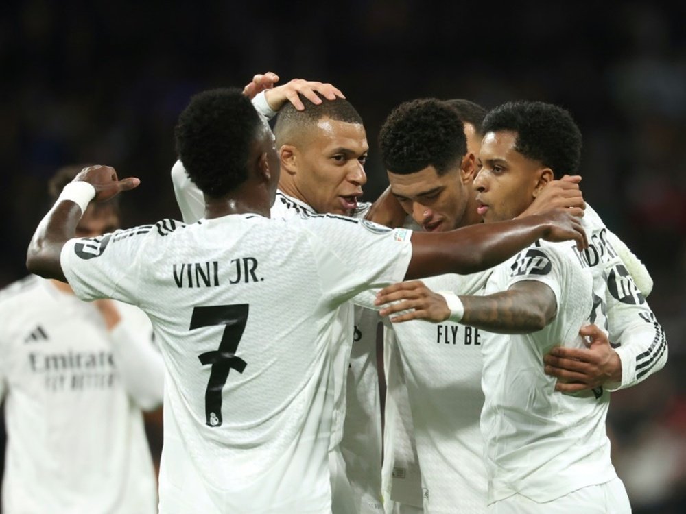 Ni rastro de Rodrygo, Vinicius o Mbappé. AFP