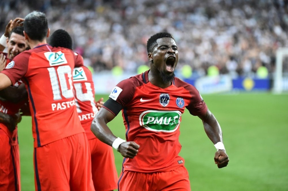 O PSG venceu o Angers na final da Copa francesa. AFP