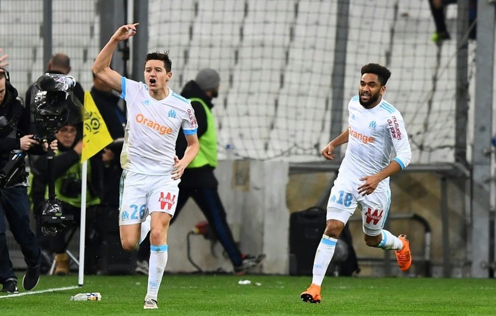 Marseille e Nantes empataram a 1-1. AFP