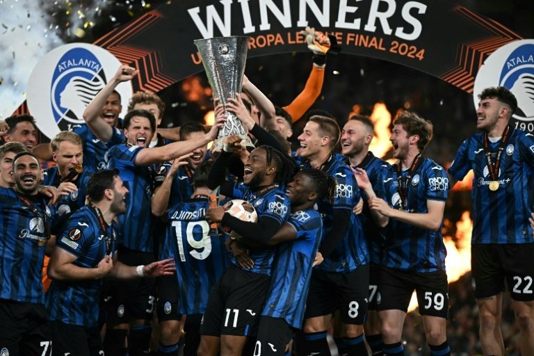 L'Atalanta remporte l'Europa League et met fin à l'invincibilité du Bayer Leverkusen. AFP