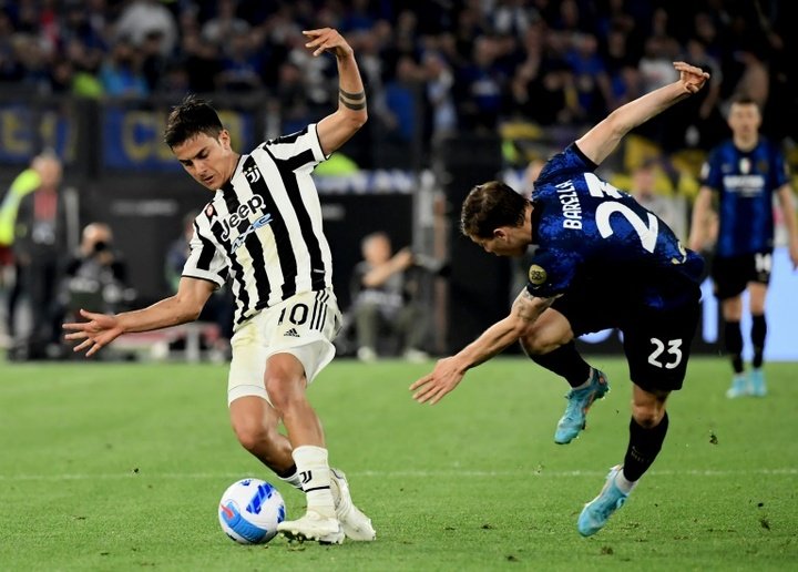 Negotiations between Inter and Dybala have stalled. AFP