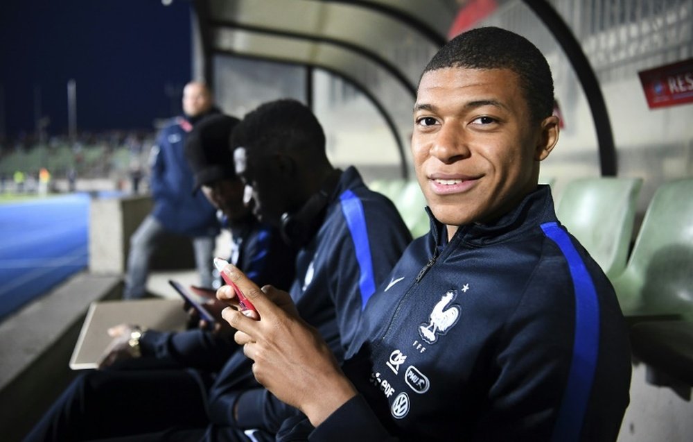 Le nom de Mbappe est sur toutes les lèvres. AFP