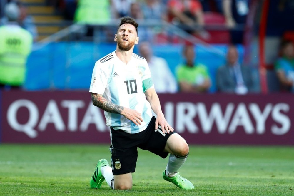 Parece que Messi seguirá en la Selección. AFP