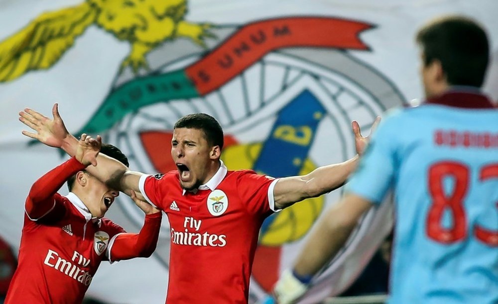 Ruben Dias fait ses adieux à Benfica. afp