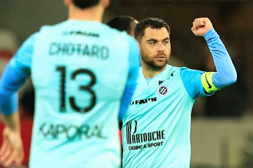El Niza cayó por 1-2 ante el Montpellier. AFP