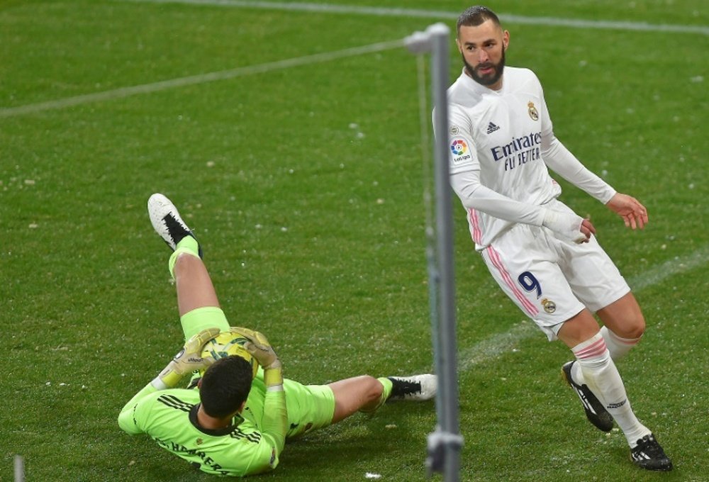 Benzema quiere retirarse en el Lyon. AFP