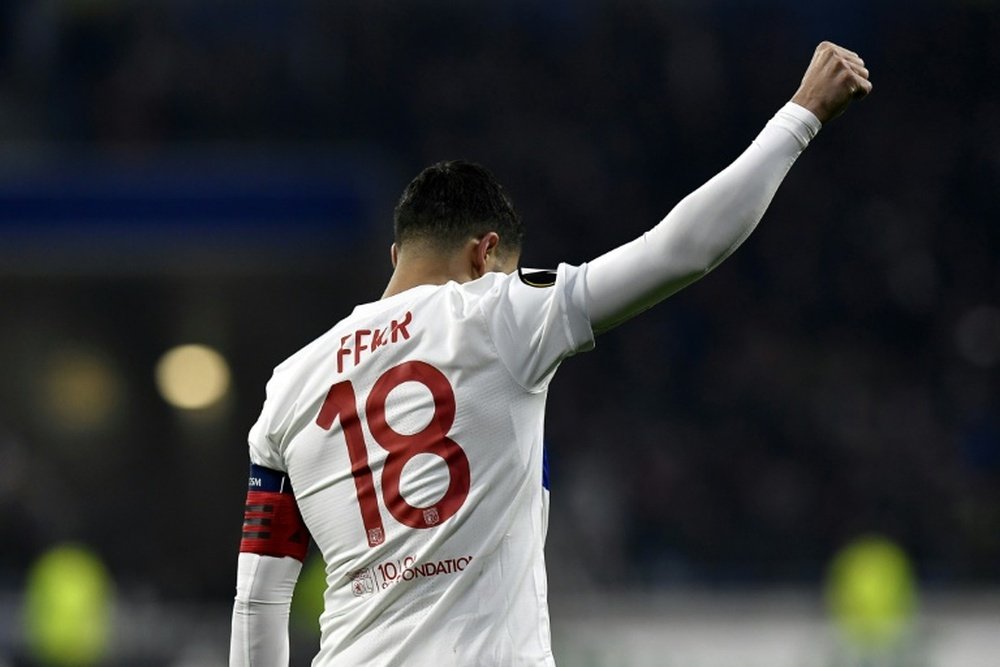 El Lyon pierde a su gran estrella. AFP