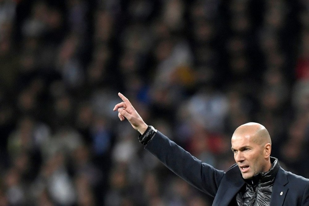 Zidane veut surfer sur cette dynamique. AFP