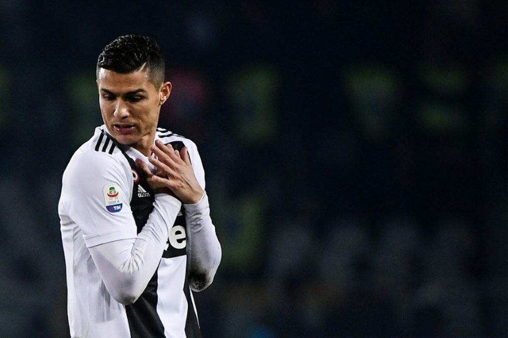 Ronaldo fue acusado de un comportamiento desleal. AFP
