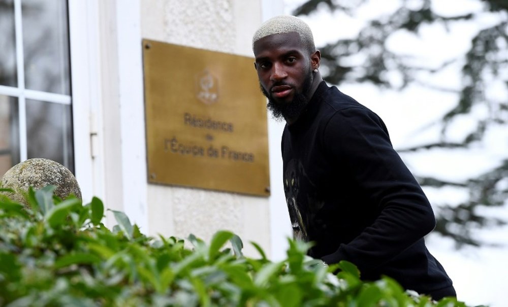 Bakayoko arrives at the French training base.