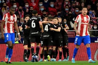 Levante venceu o Atlético por 1 a 0. AFP