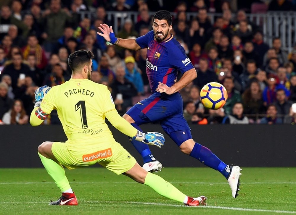 Barcelona will start their title defence against Alaves on Saturday. AFP