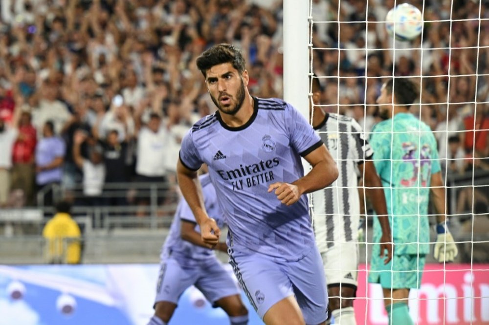 Several clubs are interested in Marco Asensio for the next transfer window. AFP