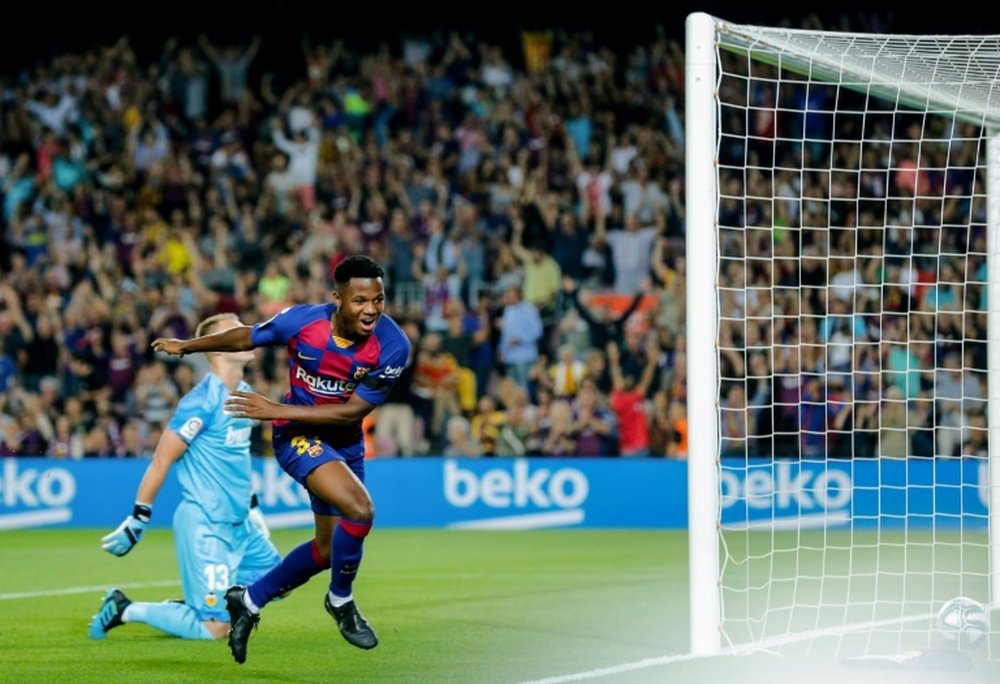 El Barça quiere regresar a la versión del Camp Nou. AFP
