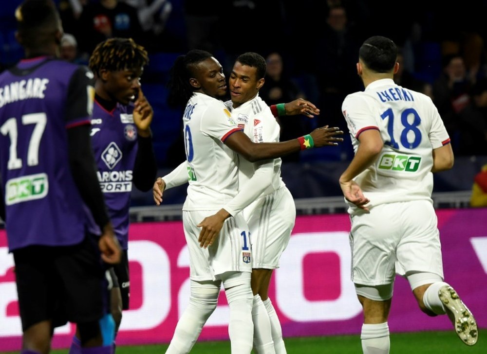 Les compos probables du match de Ligue 1 entre Lyon et Toulouse. AFP